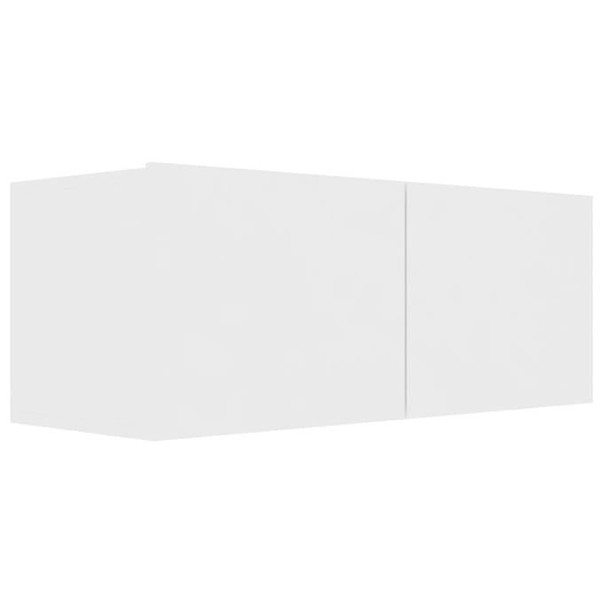 vidaXL - Tv-meubelen - 3 - st - bewerkt - hout - wit
