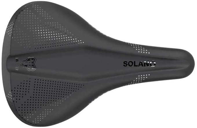 Merkloos Titanium Fietszadel Breed - Comfortabel in Duurzaam