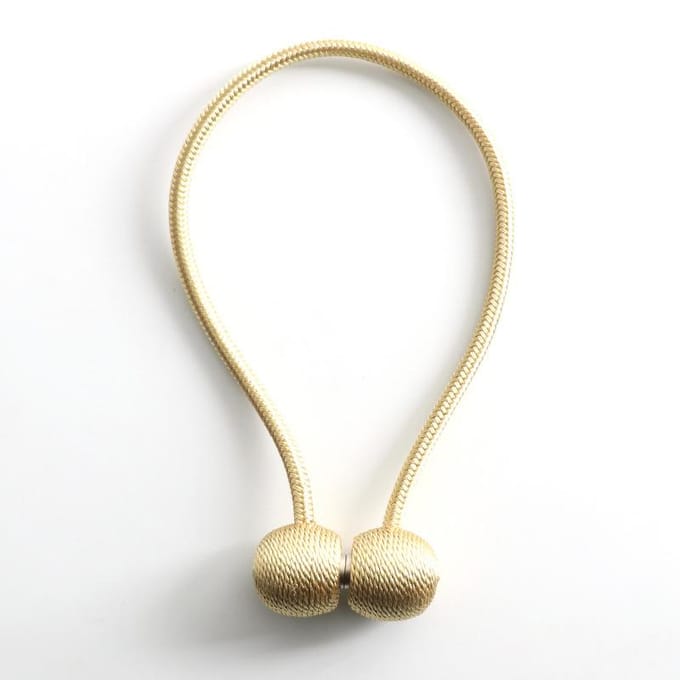 Crochets Magnétiques pour Rideaux, 1 Pièce, Boule Perle, Attaches de Rideaux, Pinces à Boucle, Accessoires Corde à Rideaux, Support Crochet, Décorations de Maison
