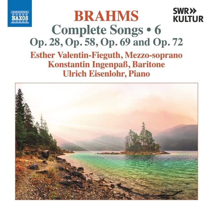 Esther Valentin-Fieguth, Konstantin Ingenpass & Ulrich Eisenlohr - Brahms: Complete Songs, Vol. 6 (CD)