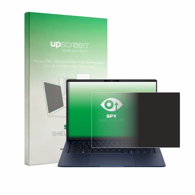 upscreen - privacyscherm voor HP EliteBook X G2q 14 - privacy filter screenfilter Blauwlichtfilter