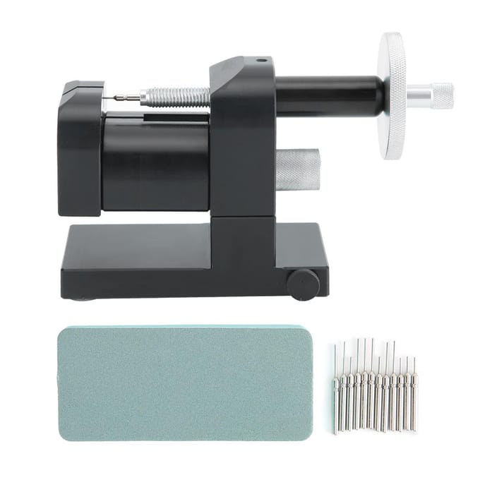 Machine de fixation, de réglage et de retrait de bracelet de montre, outil de réparation de montre gray