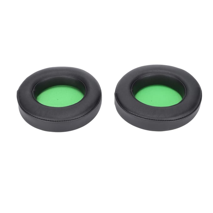 Oorkussens voor hoofdtelefoon Leer Zacht Vervanging Headset Oorkussens voor Razer Kraken 7.1 V2 ProGroen groen