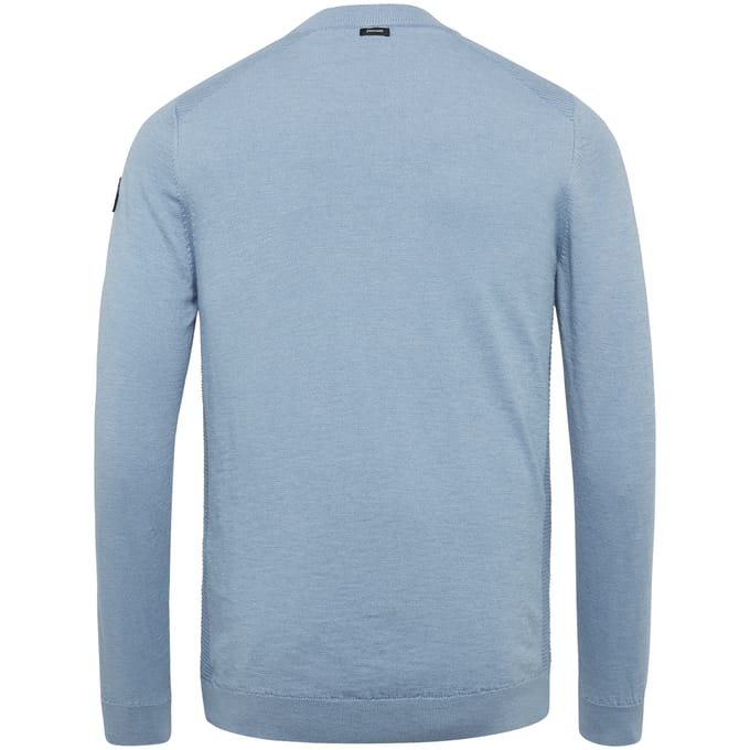 Vanguard - Heren Trui Crewneck Pullover - Blauw - Maat 3XL