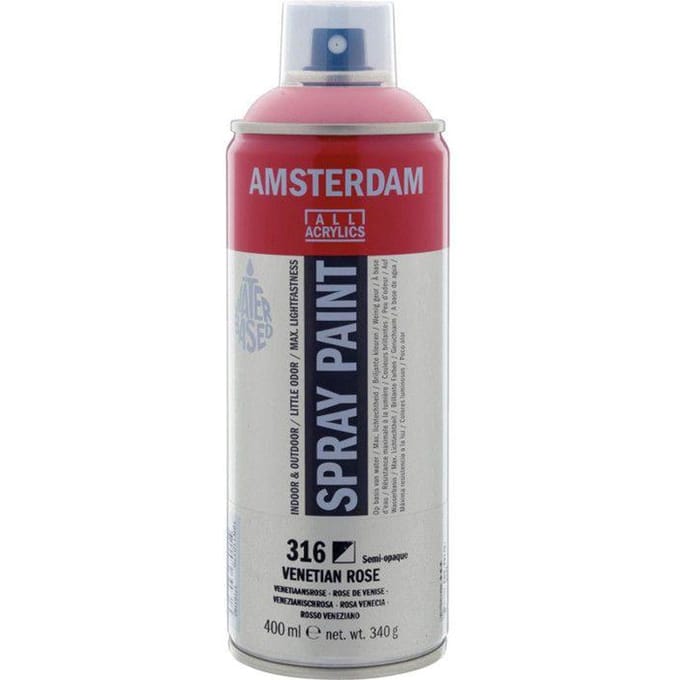 Spuitbusverf - Spraypaint - #316 - Venetiaansrose - Amsterdam - 400ml