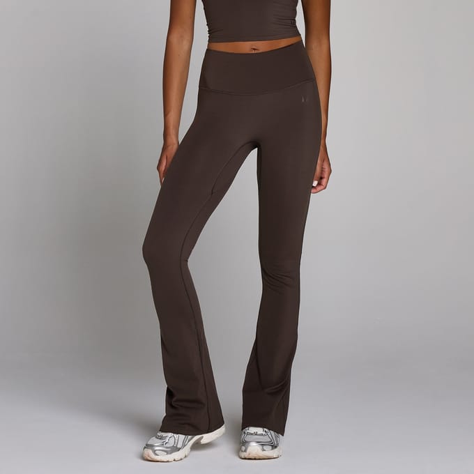 MP Women's Tempo Tall Flared Legging - Cacao - M