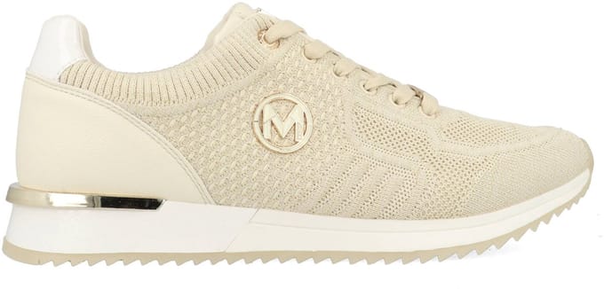 Mexx Gitte Glitter Ellen Sneaker Sand Dames - Maat 37