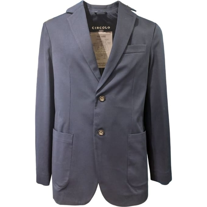 Circolo 1901 - Blue Navy Jersey Jacket CN4238