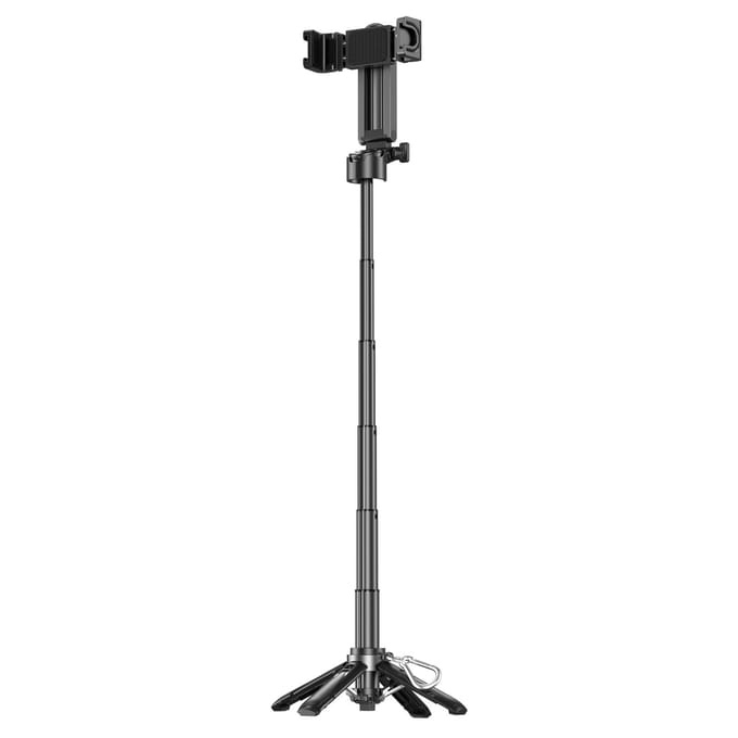 Draagbare Selfiestick voor Telefoon Statief 11.7-41.5cm Uitschuifbare Aluminiumlegering met Afneembare Telefoon