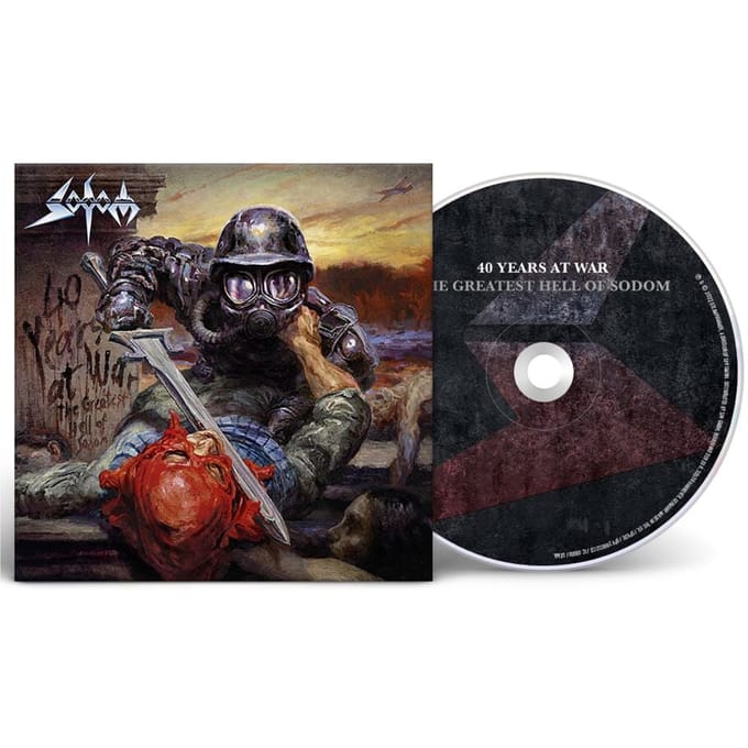 Sodom CD - 40 years at war - The greatest hell of Sodom - voor Geen - standaard