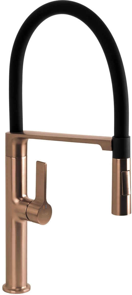 Rea - Keukenkraan Rea Lago Brush Copper - 21,5 x 10 x 51 cm