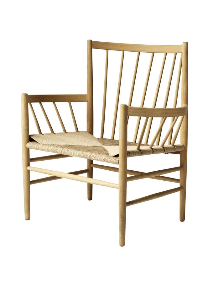 FDB Møbler J82 Loungefauteuil - natuur - eiken natuur
