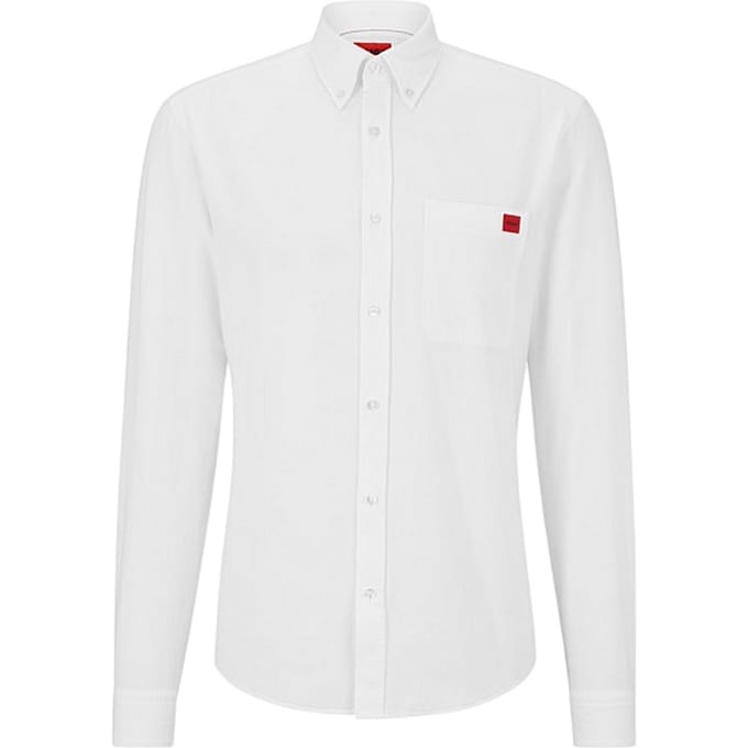 Hugo Boss Heren overhemd (Wit)