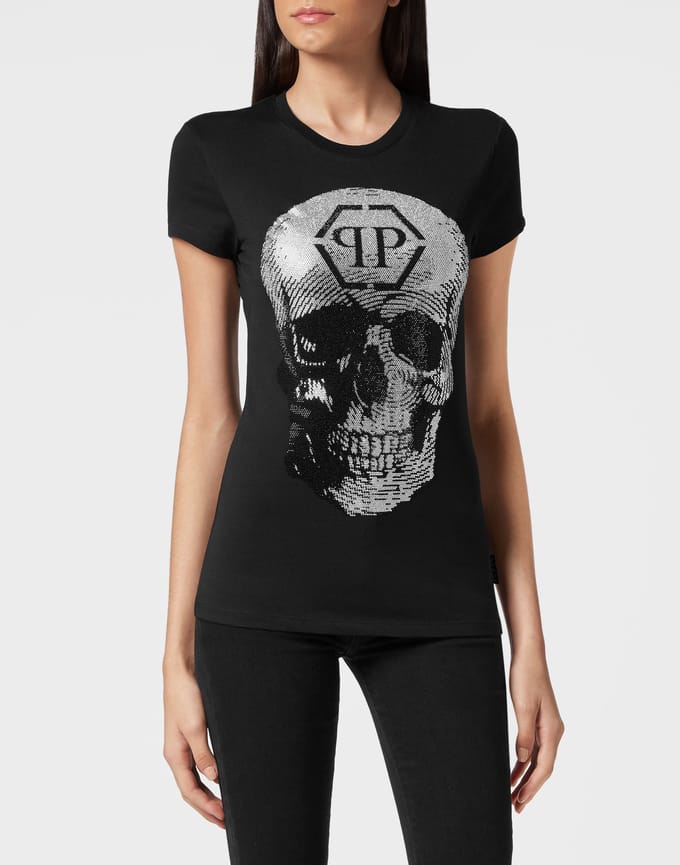 T-Shirt Ronde Hals Skull