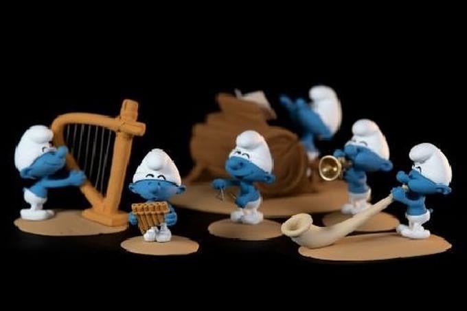 Fariboles verzamelobject Smurfen band deel 3 kunsthars