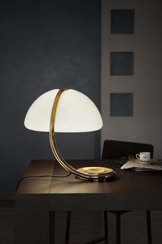 Martinelli Luce Serpente Tafellamp - golden