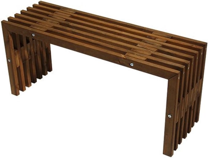 D-bench 100 pine brown oiled L 100 cm Buitengewoon de Boet