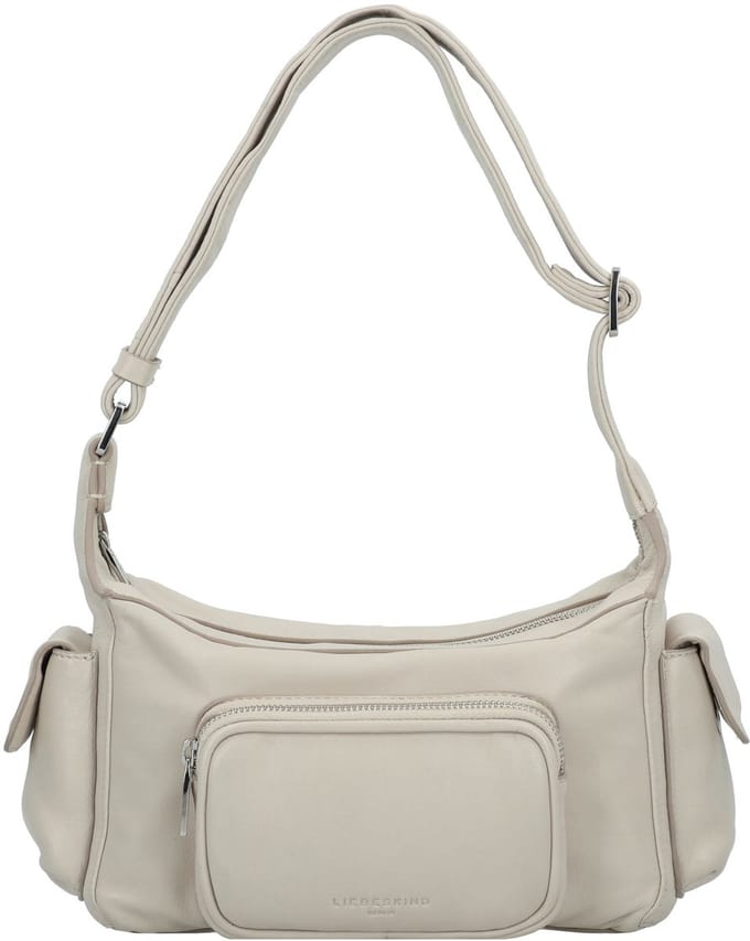 LIEBESKIND BERLIN Leren Schoudertas Lila Sheep Natural Crossbody Grau Grijs