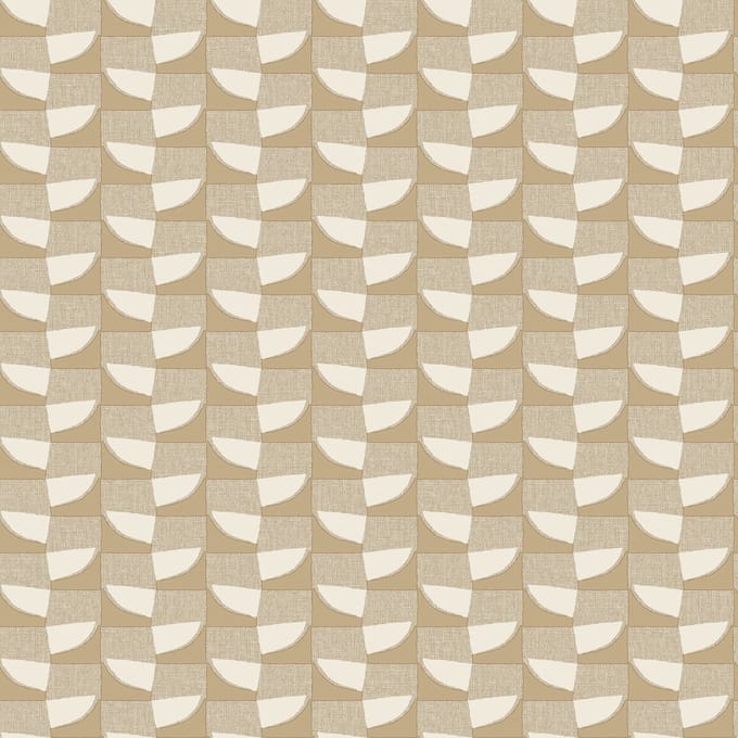 Zambaiti Vinylbehang Z70732 - Marrakesh - Grafisch Bruin - 53cm x 10.05m