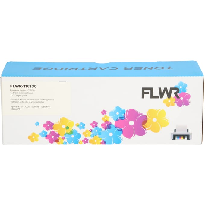 FLWR - Toners / Kyocera Mita TK-130 / zwart / Geschikt voor Kyocera Mita