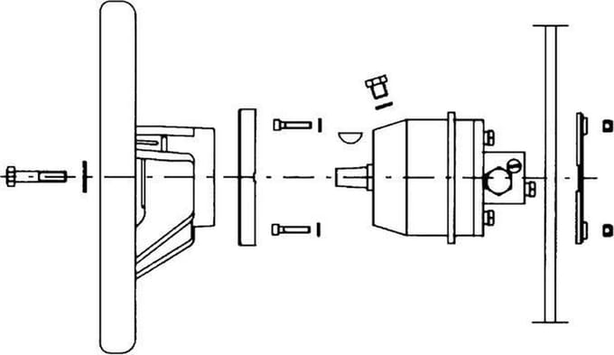 UP28F stuurpomp hydraulisch