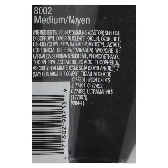 Concealer Stick, 8002 Medium, 5,1G(0,18 oz) black