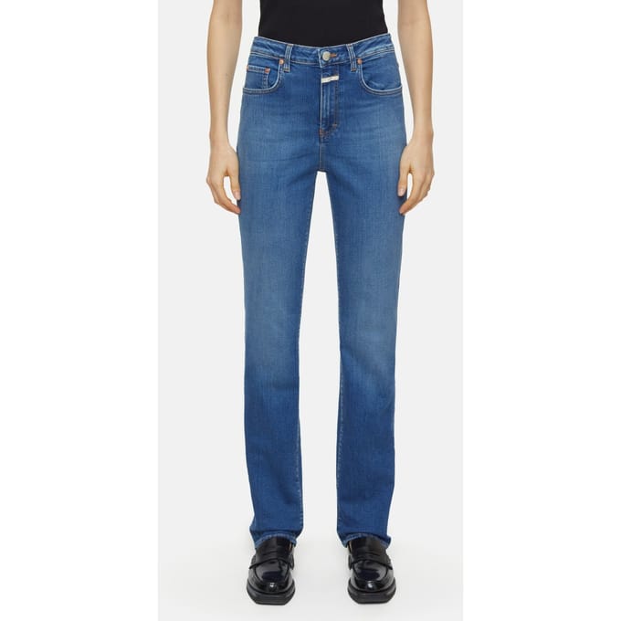 Closed Jaylen Jeans Mid Blue Taglia: W25L32 | Jeans straight fit Outlet | Donna | Blu
