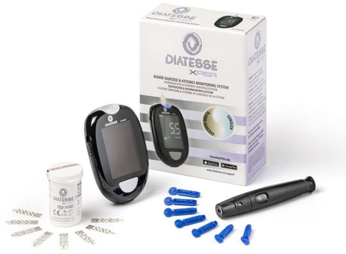 Diatesse XPER glucose/ketonen startpakket