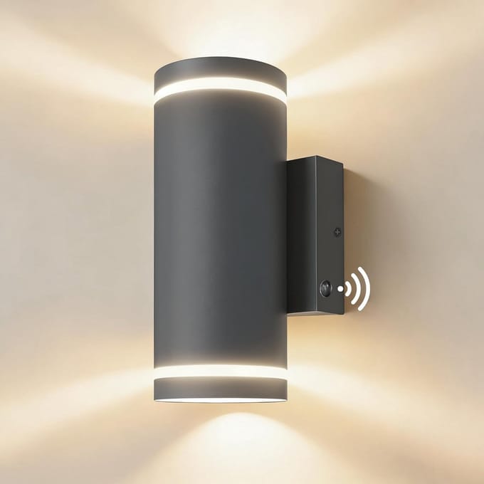 Buitenlamp met Beweginssensor - Buitenverlichting met Sensor - Buitenverlichting LED