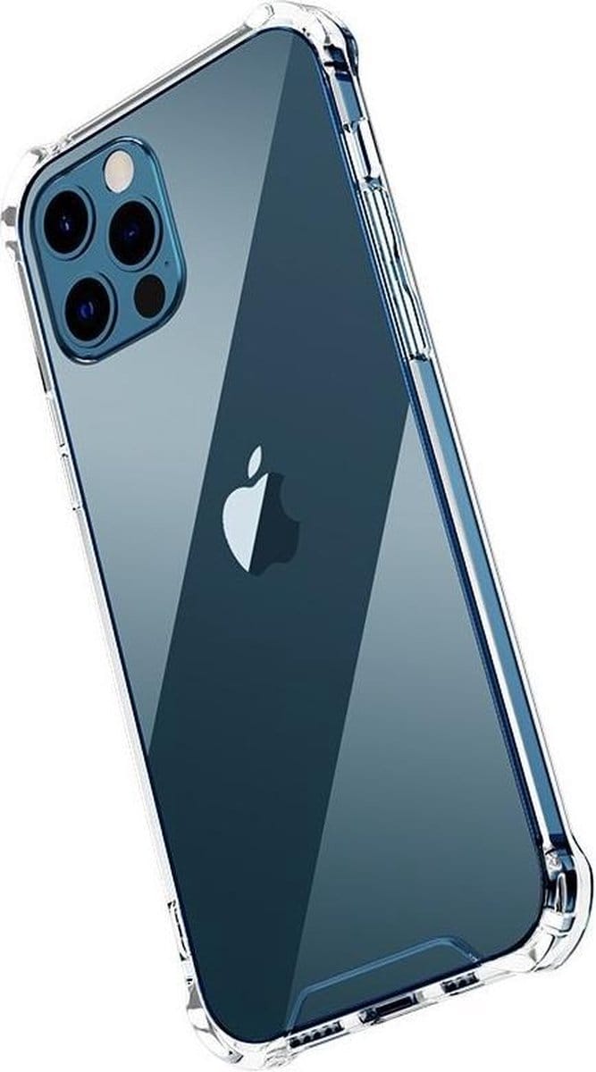 DrPhone TY09 -  iOS Smartphone 12 Hoesje - Doorzichtig - Transparant Case - Case - Shock Proof