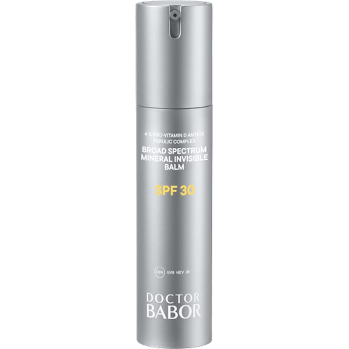 BABOR Hydrating Broad Spectrum Mineral Invisible Balm SPF 30 Zonnebrandcrème Dames 50 ml
