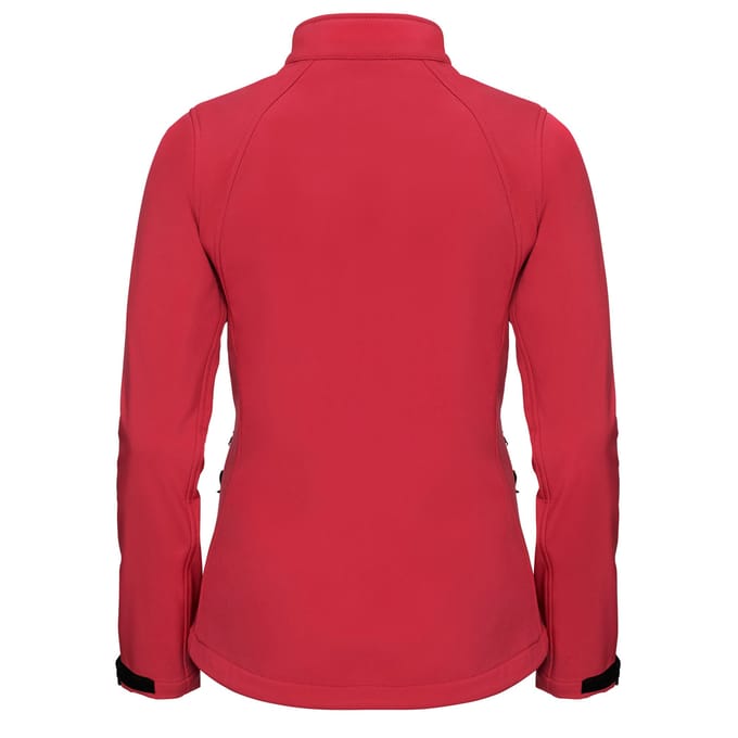 Russell Dames/dames Soft Shell-jas (Klassiek rood)