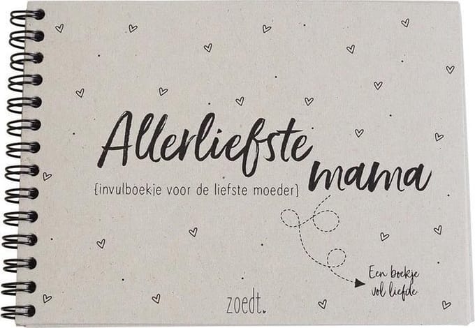 Zoedt invulboek - allerliefste mama - A6 formaat