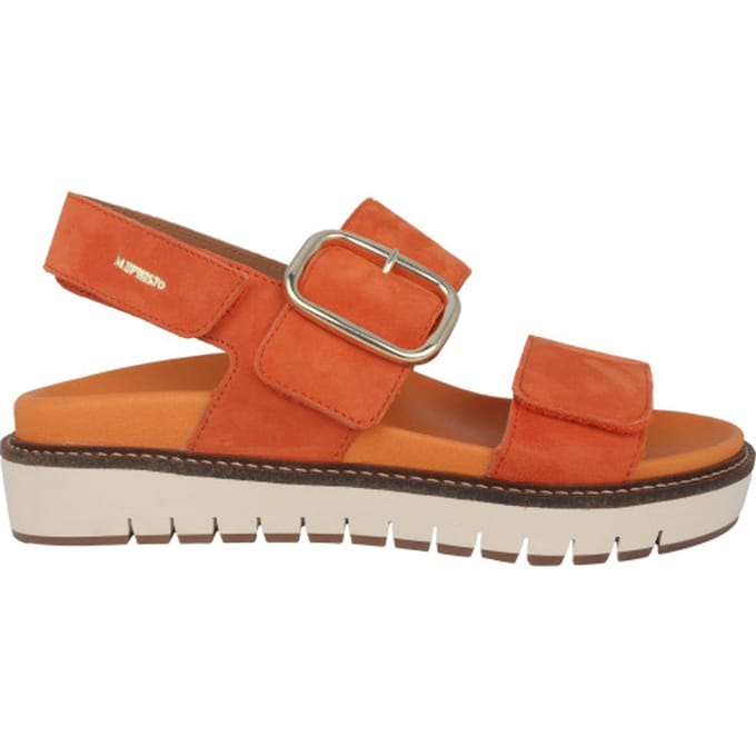 Mephisto Belona - dames sandaal - Oranje - maat 36 (EU) 3.5 (UK)