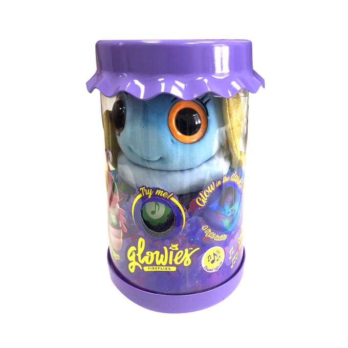 Glowies Vuurvlieg lichtgevende plush - Blauw - incl. slaaptimer