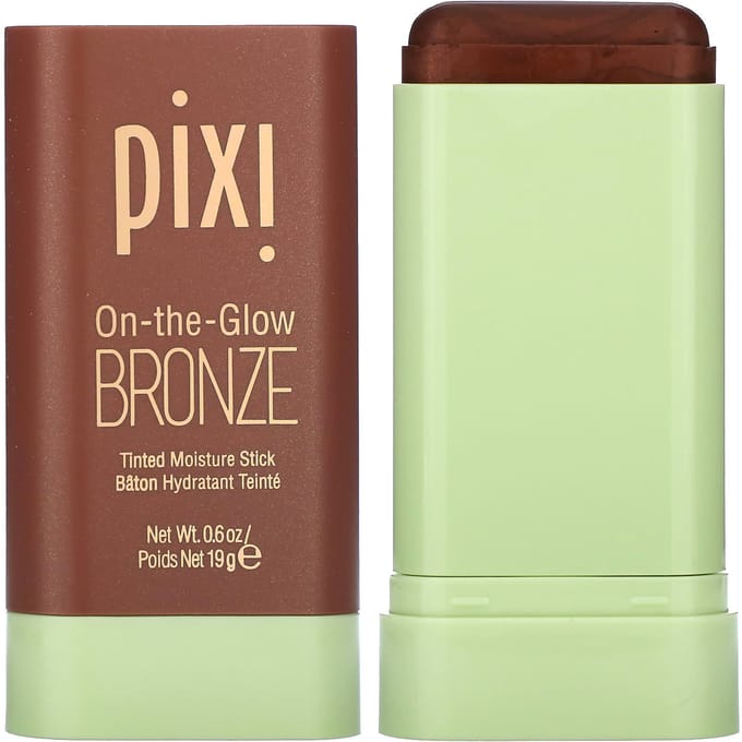 Pixi Beauty, On the Glow Bronze, Stick hydratant teinté, éclat de plage, 19 g (0,6 oz) brown