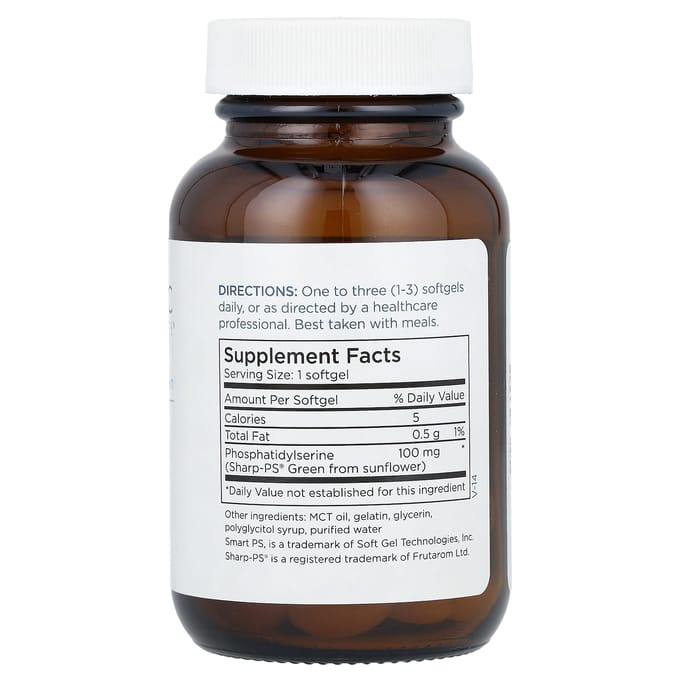 Metabolic Maintenance, PS-100, 100mg, 60 capsules molles