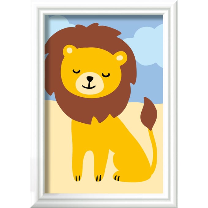 Ravensburger - CreArt Wild Lion - Schilderen op Nummer voor kinderen
