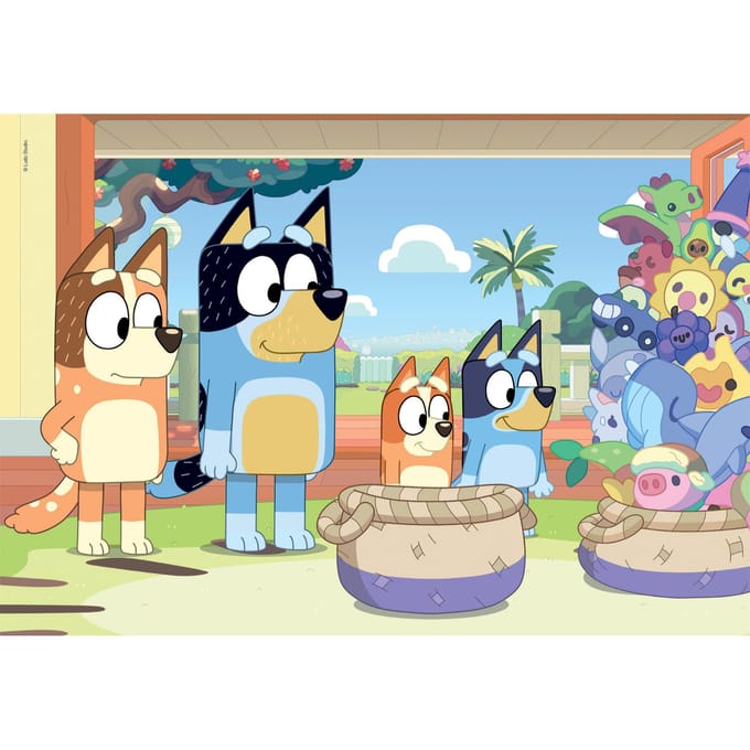 Clementoni - Puzzel - 2x20 Stukjes - Bluey - Kinderpuzzel - Vanaf 3 jaar