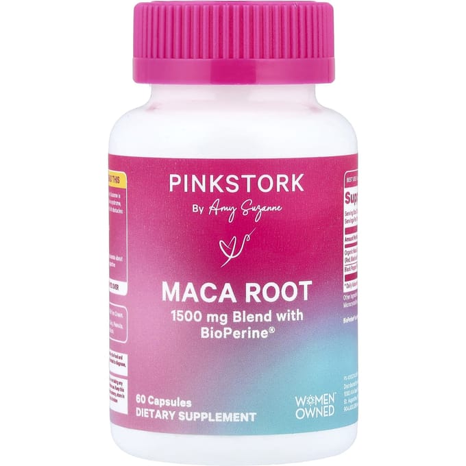 Roze ooievaar, Macawortel, 60 capsules