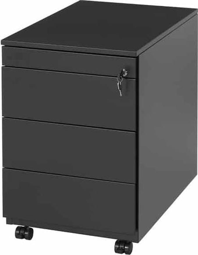 Ladeblok 3 laden met pennenlade framekleur Wit (RAL9010)
