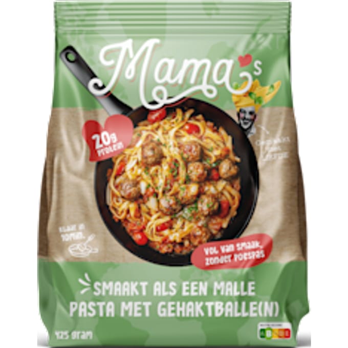 Pasta with meatballs