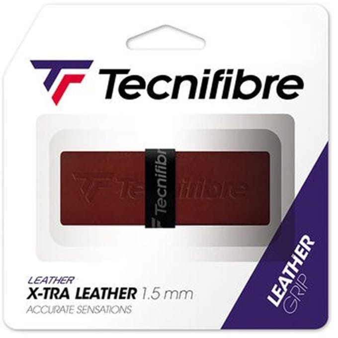 Tecnifibre Leather Tennisgreep Bruin
