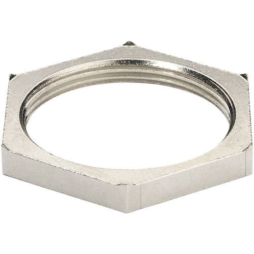 Wiska 10063211 EMMU-EMV 16 Contramoer M16 Messing Messing 100 stuk(s)