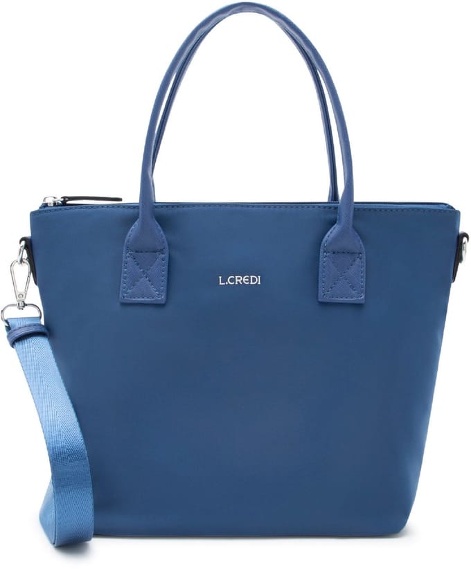 L.CREDI handtas schoudertas Pura Hand Bag Dunkelblau blauw