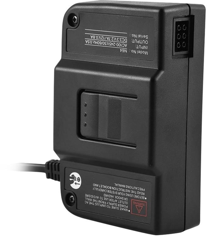 ONF3 - DC 12V voeding - reservevoeding Nintendo 64 - compacte adapter - veilig opladen - efficiënt en draagbaar - geschikt voor gaming - model H...