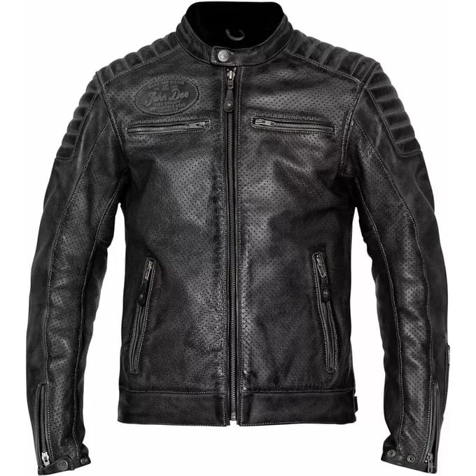 Motor leren jas John Doe Storm