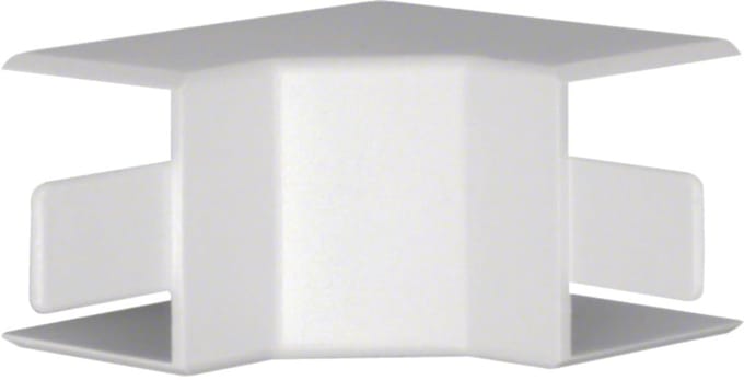 Binnenhoek op LF 30x30mm fw - Binnenhoek voor kabelgoot
