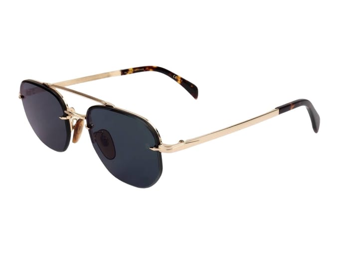 David Beckham DB1078/S 06J Zonnebril - Heren - Goud