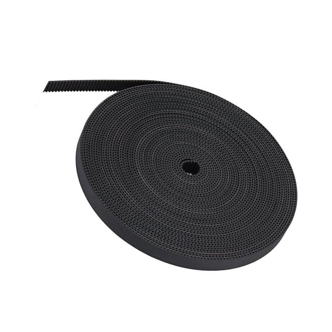 10 mm brede 2GT rubberen synchrone distributieriem voor 3D-printers(10m) 5m black